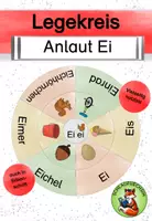 Vorschau - Präsentationen/Tafelbilder - Anlaut Ei Legekreis - Deckblatt