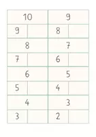 Vorschau - Fördermaterial/Inklusion - Automatisierung Zahlzerlegung - Karten Zahlen-Tripel - Rechenschwäche - Matheförderung - Teil Ganzes Konzept - Seite 2