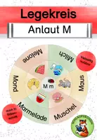Vorschau - Präsentationen/Tafelbilder - Anlaut M Legekreis - Deckblatt