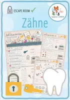 Vorschau - Arbeitsblätter - Zähne & Gebiss – Escape Room - Deckblatt