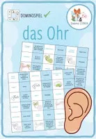 Vorschau - Spiele - das Ohr - Domino Spiel - Deckblatt