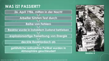 Vorschau - Präsentationen/Tafelbilder - Die Nuklearkatastrophe von Tschernobyl (Präsentation und H5P) - Seite 3