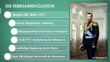 Vorschau - Präsentationen/Tafelbilder - Die russische Revolution (Präsentation und H5P) - Seite 2