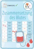 Vorschau - Spiele - Zusammensetzung des Blutes - Domino Spiel - Deckblatt