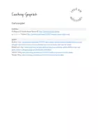 Vorschau - Anderer Materialtyp - Coaching-Gespräch (Vorbereitung & Protokoll) - Seite 2
