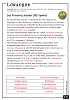 Vorschau - Arbeitsblätter - Arbeitsblatt Rechtschreibung "Friedenszeichen" (10 Fehler finden) #10 - Seite 2