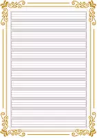 Vorschau - Arbeitsblätter - Freebie Geschichten schreiben Schreibblätter Lineatur 1-4 - Seite 3