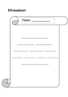 Vorschau - Arbeitsblätter - Ein Elfchen schreiben - Aufbau & Bauplan, Thema Sommer - Deckblatt