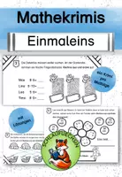 Vorschau - Spiele - Mathekrimis Einmaleins Malfolgen Rätsel alle Folgen - Deckblatt