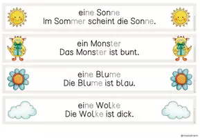 Vorschau - Spiele - Schleichdiktat / Laufdiktat Klasse 1 - Seite 3