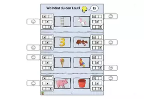 Vorschau - Spiele - Materialpaket Buchstabeneinführung Ei/ ei - Seite 3