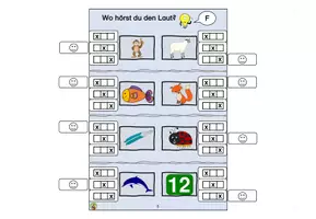 Vorschau - Spiele - Klammerkarten F/ f Buchstabeneinführung - Seite 2