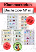 Vorschau - Spiele - Materialpaket Buchstabeneinführung M/m - Seite 1