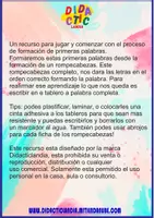 Vista previa - Unidades / Secuencias / Situaciones de Aprendizaje - Formando mis primeras palabras - página 2