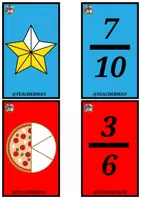 Προεπισκόπηση - Flashcards - Παιχνίδι μνήμης με κάρτες κλασμάτων - Σελίδα 2
