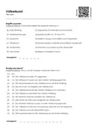 Vorschau - Arbeitsblätter - Völkerbund - Infotext und Übungen - Seite 1