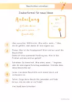 Vorschau - Aufgabenkarten - Geschichten erfinden Schreibinspiration Ideenfindung - Seite 2