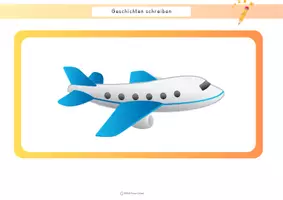 Vorschau - Präsentationen/Tafelbilder - Geschichten schreiben Flugplan Aufbau - Seite 2