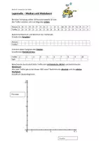 Vorschau - Arbeitsblätter - Übungsblatt Daten auswerten - Deckblatt