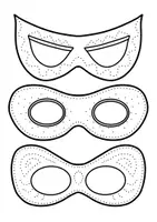 Vorschau - Arbeitsblätter - Masken zum Prickeln & Ausmalen - Prickelbilder Für Fasching & Karneval - Seite 2