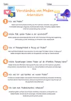 Vorschau - Arbeitsblätter - Verständnis von Medien Arbeitsblatt 3. & 4.Klasse Internet Soziale Medien Fachübergreifendes mit Lösungen - Seite 2