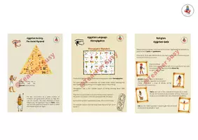 anteprima - Materiale interattivo - PACCHETTO CLIL: The Ancient Egyptians - Pagina 3