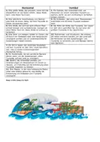 Vorschau - Arbeitsblätter - Tsunami! Kreuzworträtsel - Erdkunde (DE/EN) - Seite 2