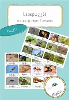 Vorschau - Spiele - Lautgetreues Lesen - mit Tiernamen - Deckblatt