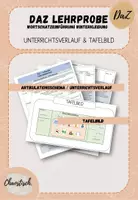 Vorschau - Stundenentwürfe - Wortschatz "Winterkleidung" - Stundenentwurf / Arti (DaZ Lehrprobe) - Deckblatt
