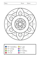 Vorschau - Arbeitsblätter - Rechenmandalas Bundle Klasse 1–3 – Addition, Subtraktion & Einmaleins (wachsendes Paket) - Seite 3