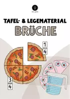 Vorschau - Präsentationen/Tafelbilder - Tafel- und Legematerial zur Veranschaulichung von Brüchen - Deckblatt