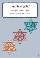 Vorschau - Anderer Materialtyp - 1x1-Trimino (Legestern) - Deckblatt