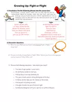 Vorschau - Arbeitsblätter - Worksheet: Growing up - fight or flight? (B1/B2 level) - Seite 3