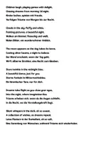 Vorschau - Spiele - AUFWÄRMSPIEL in ENGLISCH: Spaziergang mit Gedicht - Seite 1