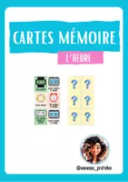 Vista previa - Juegos / Gamificación - Cartes Mémoire - L'heure 🇫🇷 - página 1
