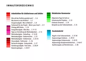 Vorschau - Stationenlernen - Farbenportfolio - Seite 2