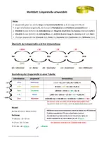 Vorschau - Merkblätter - Merkblatt Mathe: Längenmaße umrechnen - Deckblatt