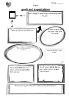 Vorschau - Arbeitsblätter - Goals and Expectations English - Deckblatt