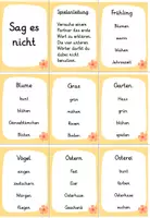 Vorschau - Spiele - Sag es nicht (Frühling) - Spiel - Seite 1