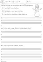 Vorschau - Arbeitsblätter - Gleichnisse Jesu - Lebensweltbezug - Seite 1