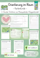 Vorschau - Stundenentwürfe - Kartenkunde: 3.Stunde - Einführen von Planquadraten - Deckblatt