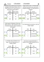 Vorschau - Arbeitsblätter - Übungen zum geraden Dreisatz 8 Lernleiter differenziert - Seite 1