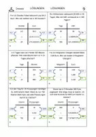 Vorschau - Arbeitsblätter - Übungen zum geraden Dreisatz 9 Lernleiter 5x differenziert - Seite 1
