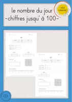 Aperçu - Inclusion - Le nombre du jour - ciffres jusqu'à 100 - Page de couverture