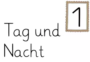 Vorschau - Präsentationen/Tafelbilder - Schöpfung - Bildkarten - Seite 1