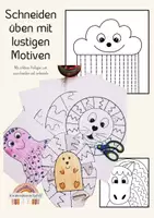 Vorschau - Mal- und Bastelvorlagen - Schneidübungen kreativ gestaltet - Deckblatt