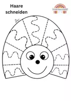 Vorschau - Mal- und Bastelvorlagen - Schneidübungen kreativ gestaltet - Seite 3