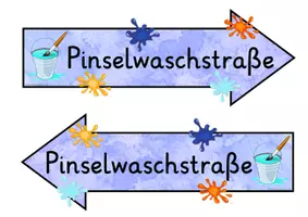 Vorschau - Poster - Kunst - Pinselwaschstraße - Beschriftung - Seite 2