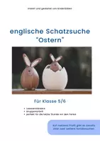 Vorschau - Spiele - Englische Schatzsuche - Ostern (Klasse 5/6) - Deckblatt