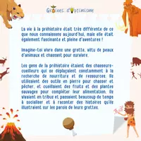 Aperçu - Apprentissages en autonomie - Un peu d'Histoire - Préhistoire - L'Homme de Cro-Magnon - Page 2